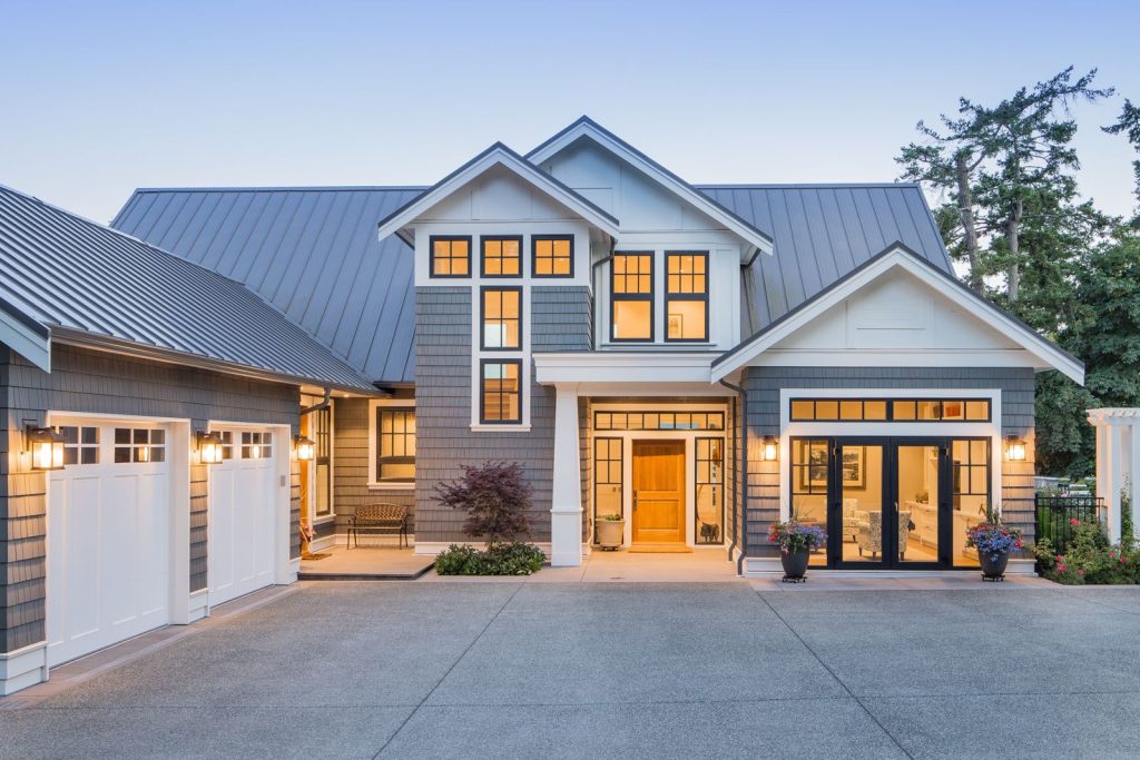 featured exterior image of Ardmore custom home by Christopher Developments