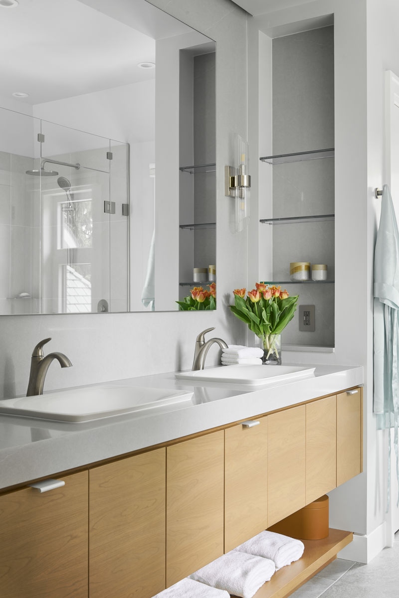 bathroom vanity of Margate home